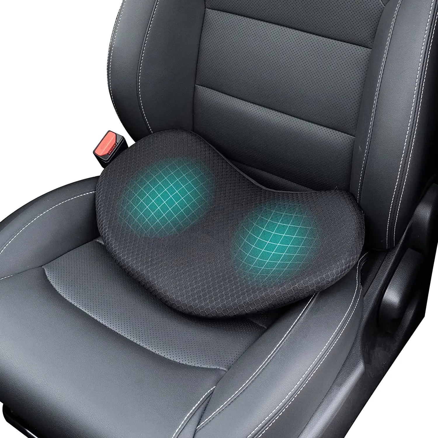 Car Seat Booster Cushion with Memory Foam and Removable Breathable Cover, Non-Slip Base Avento Goods