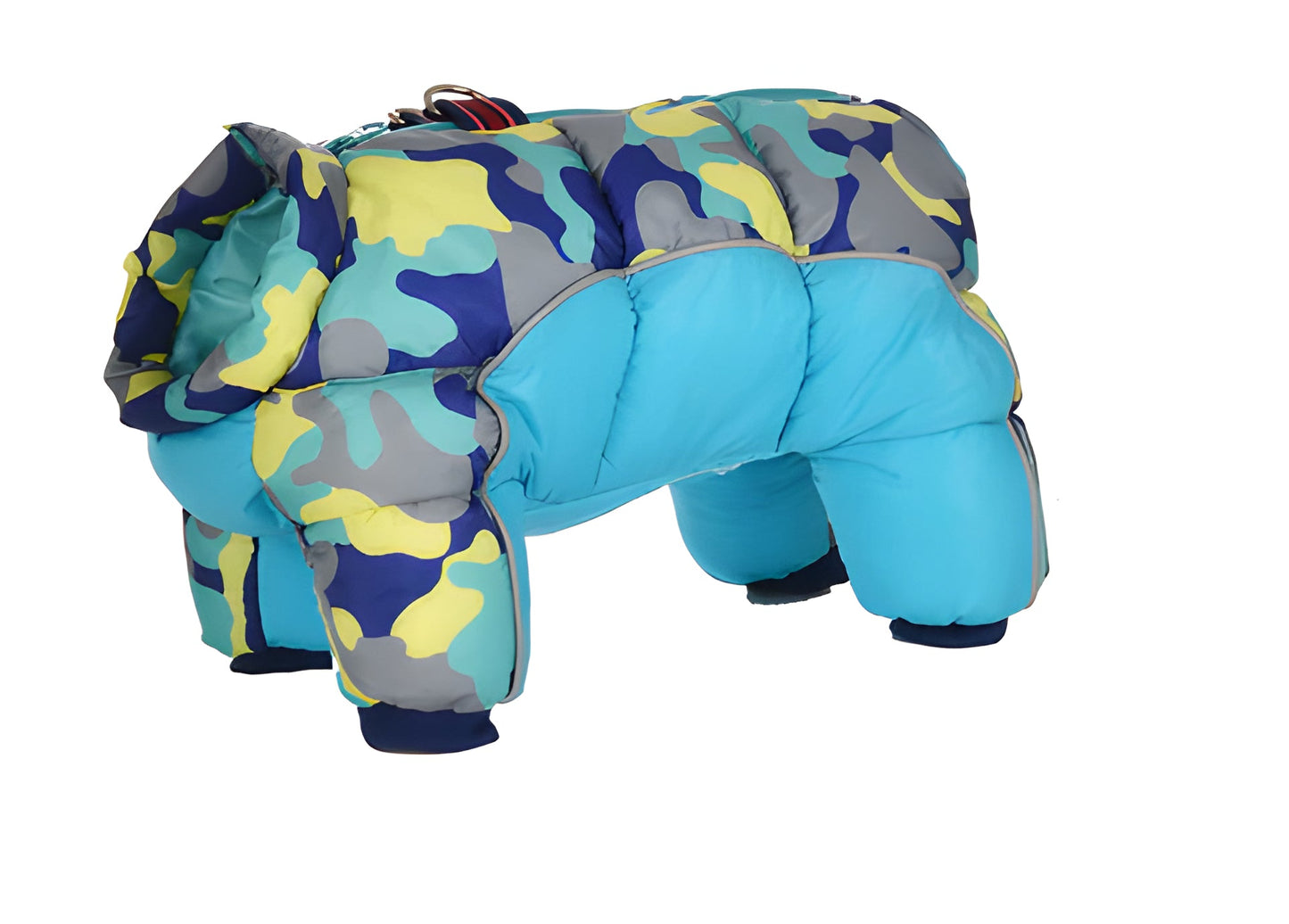 Dog Winter Coat with Water-Resistant Shell and Insulated Lining, Reflective Trim