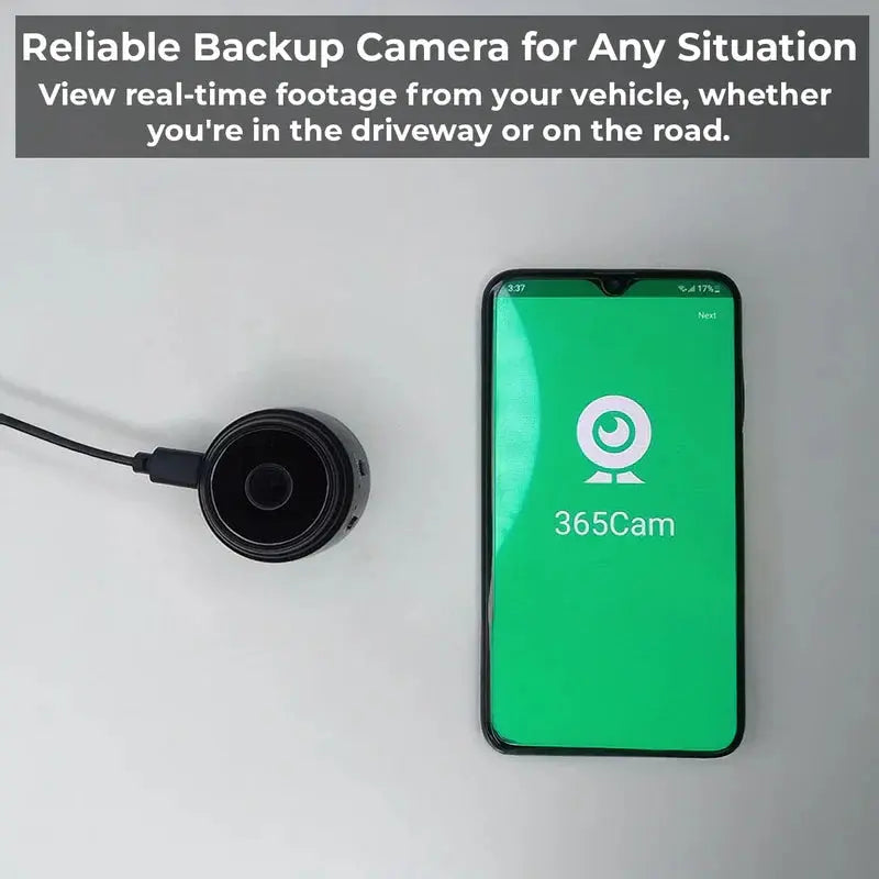 Backup Camera for RVs and Trailers with Night Vision and Magnetic 360 Mount, 720p HD Avento Goods