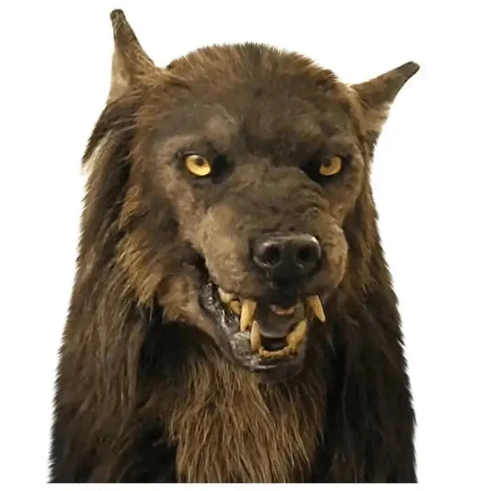 Realistic Wolf Mask with Silicone Liner and Adjustable Straps, Breathable Lightweight Avento Goods